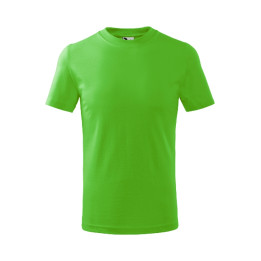 Tee-shirt enfant Basic 138 - vert pomme