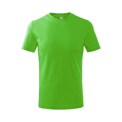 Tee-shirt enfant Basic 138 - vert pomme