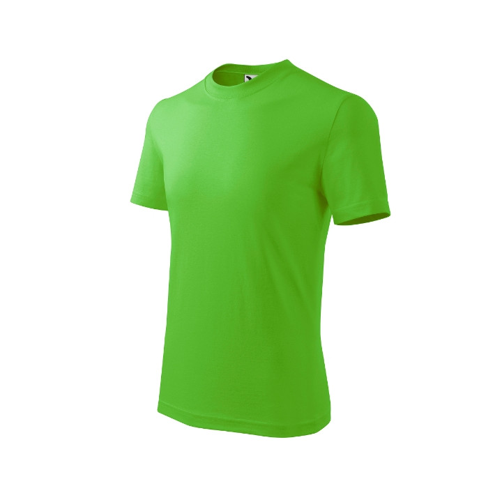 Tee-shirt enfant Basic 138 - vert pomme