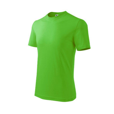 Tee-shirt enfant Basic 138 - vert pomme