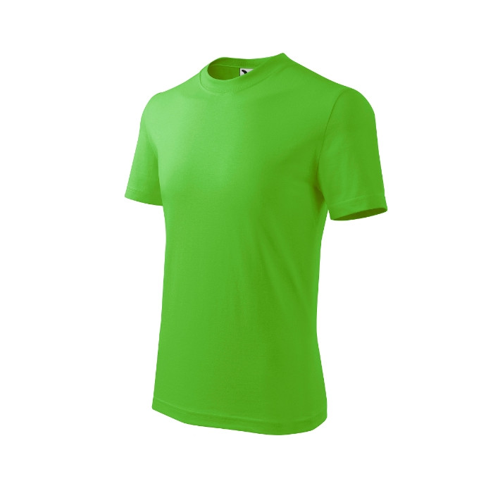 Tee-shirt enfant Basic 138 - vert pomme