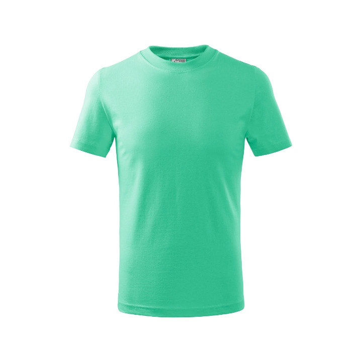 Tee-shirt enfant Basic 138 - vert menthe