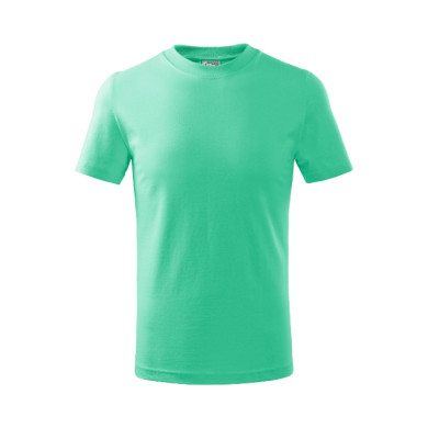 Tee-shirt enfant Basic 138 - vert menthe