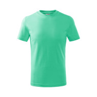 Tee-shirt enfant Basic 138 - vert menthe