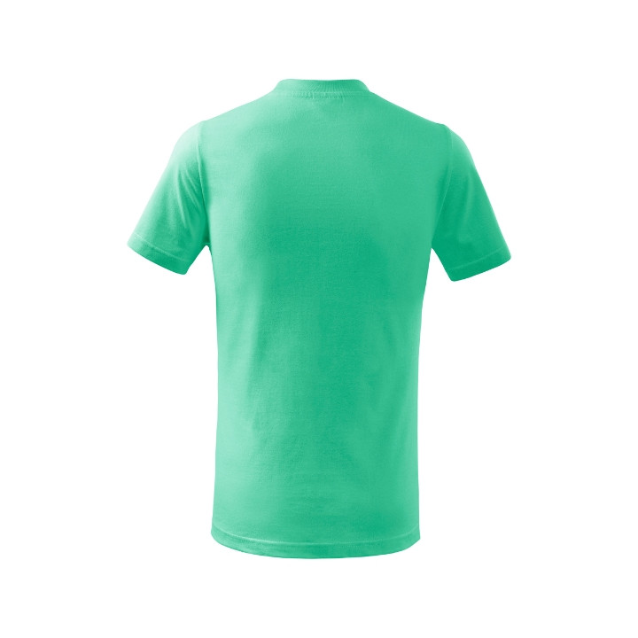 Tee-shirt enfant Basic 138 - vert menthe