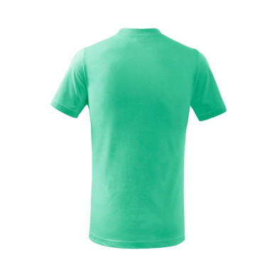 Tee-shirt enfant Basic 138 - vert menthe
