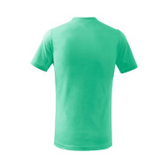 Tee-shirt enfant Basic 138 - vert menthe