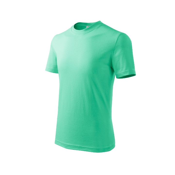 Tee-shirt enfant Basic 138 - vert menthe