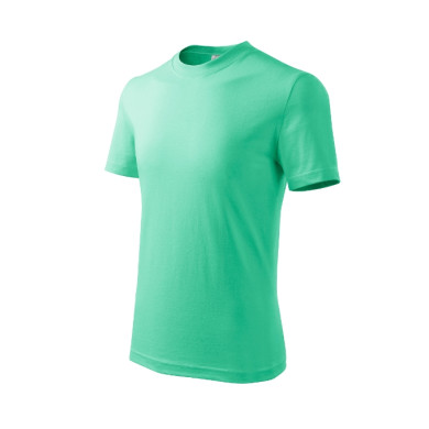 Tee-shirt enfant Basic 138 - vert menthe