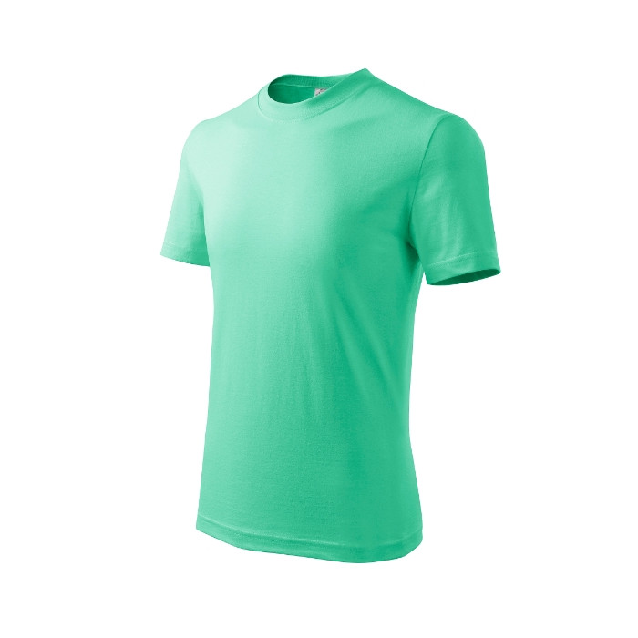 Tee-shirt enfant Basic 138 - vert menthe