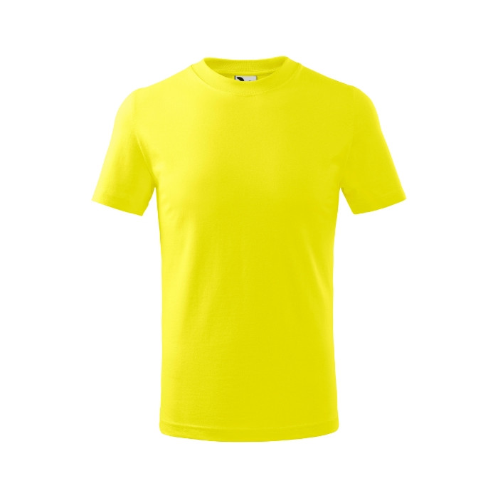 Tee-shirt enfant Basic 138 - jaune citron