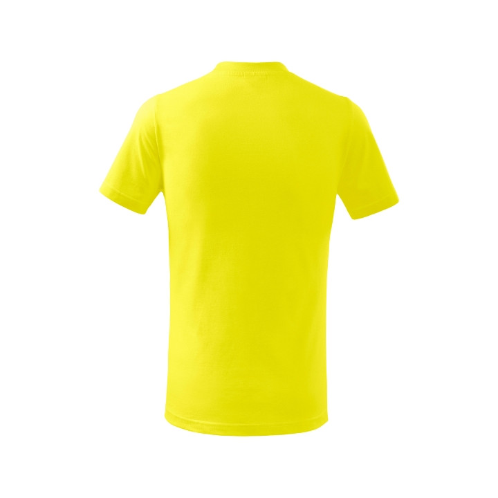 Tee-shirt enfant Basic 138 - jaune citron