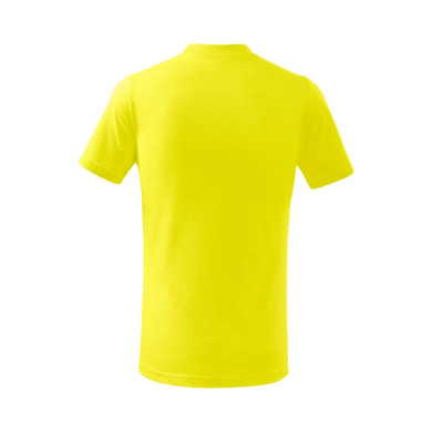 Tee-shirt enfant Basic 138 - jaune citron