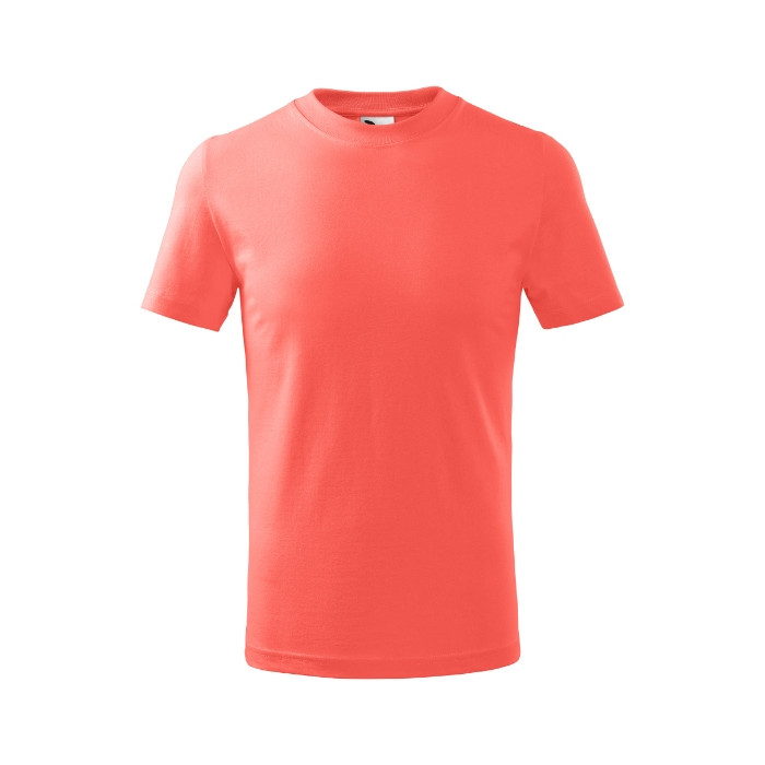 Tee-shirt enfant Basic 138 - coral