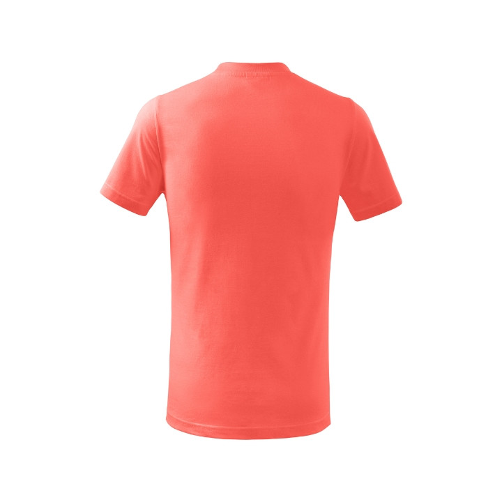 Tee-shirt enfant Basic 138 - coral