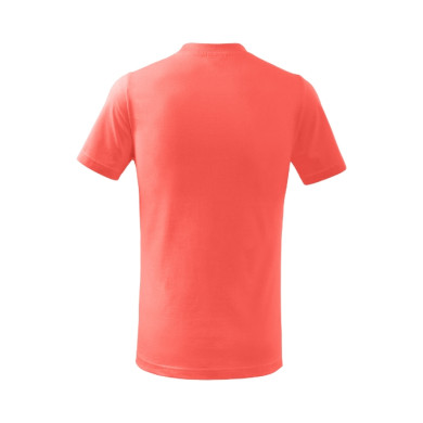 Tee-shirt enfant Basic 138 - coral