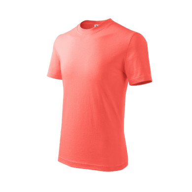 Tee-shirt enfant Basic 138 - coral