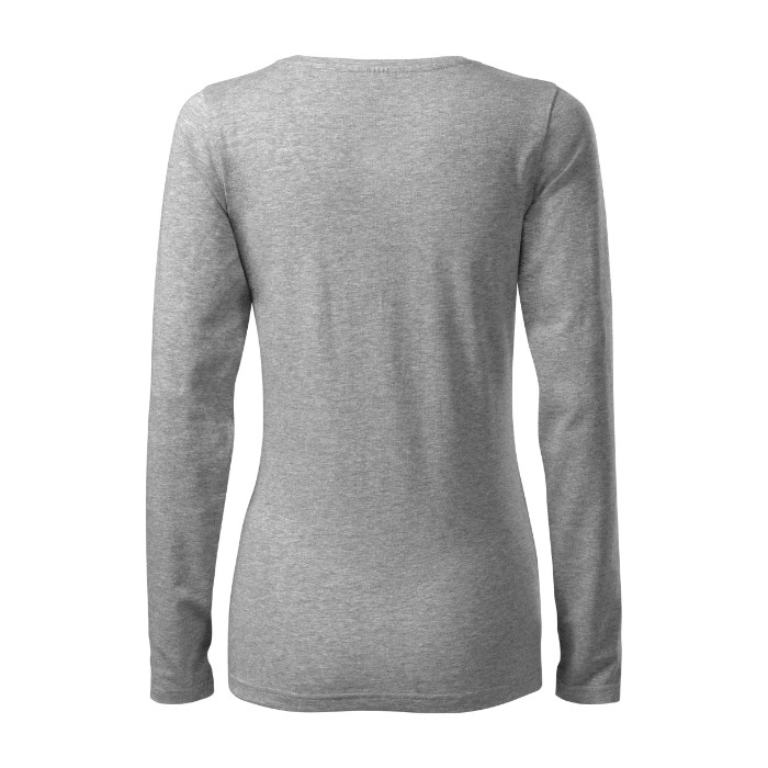 Tee-shirt femme Slim 139 - gris chiné foncé