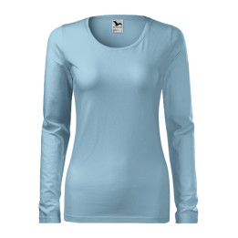 Tee-shirt femme Slim 139 - bleu ciel