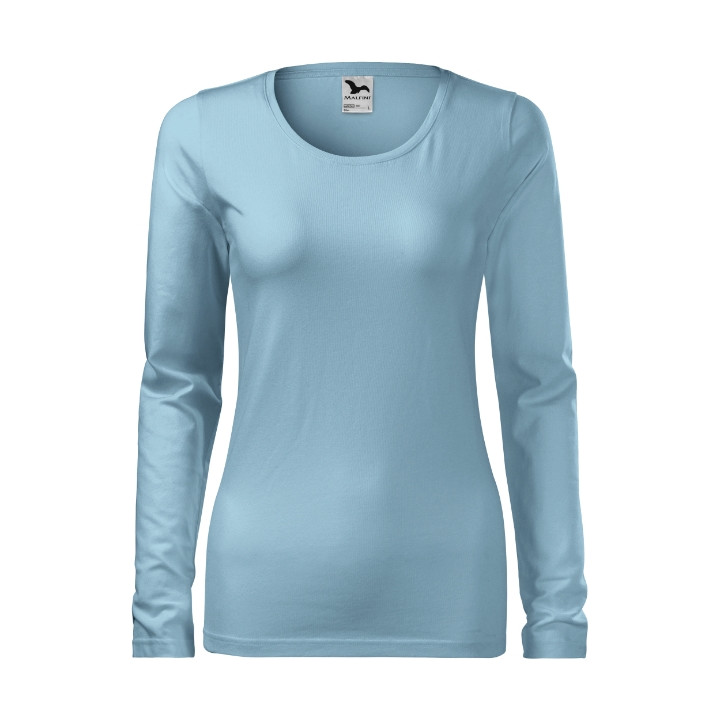 Tee-shirt femme Slim 139 - bleu ciel