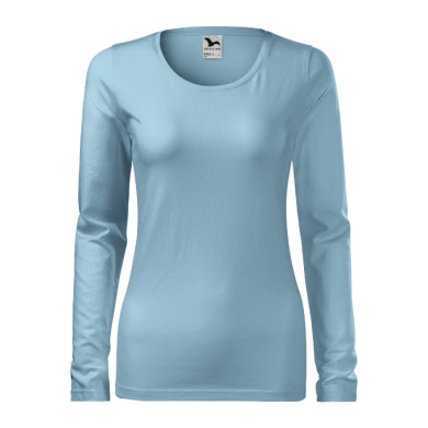 Tee-shirt femme Slim 139 - bleu ciel
