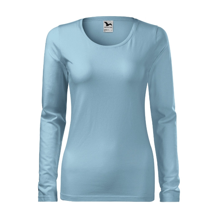 Tee-shirt femme Slim 139 - bleu ciel