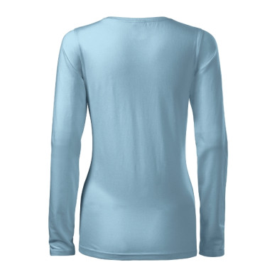 Tee-shirt femme Slim 139 - bleu ciel