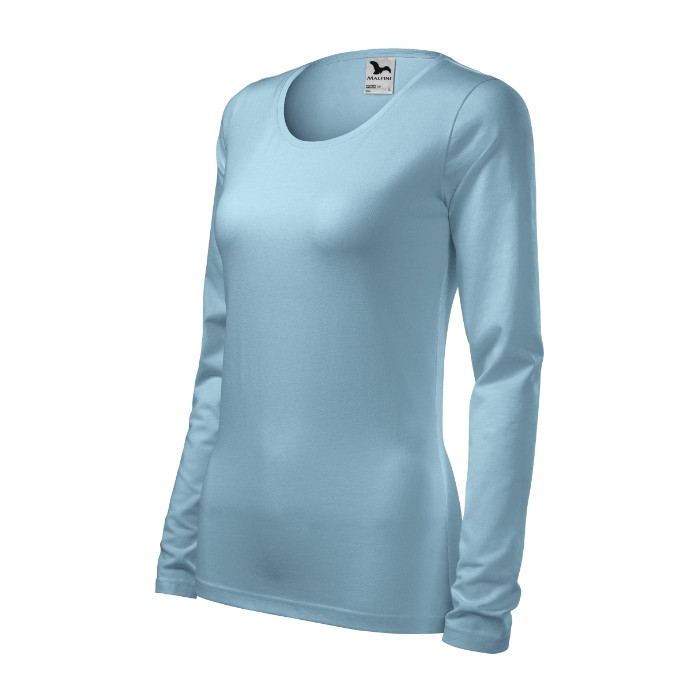 Tee-shirt femme Slim 139 - bleu ciel