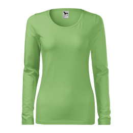 Tee-shirt femme Slim 139 - vert herbe