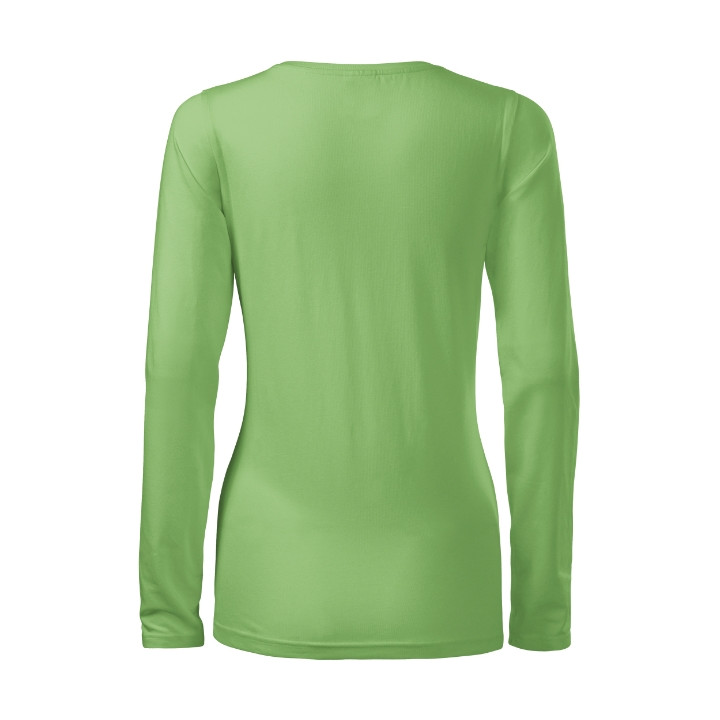 Tee-shirt femme Slim 139 - vert herbe