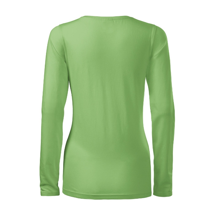 Tee-shirt femme Slim 139 - vert herbe