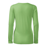 Tee-shirt femme Slim 139 - vert herbe