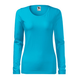 Tee-shirt femme Slim 139 - turquoise