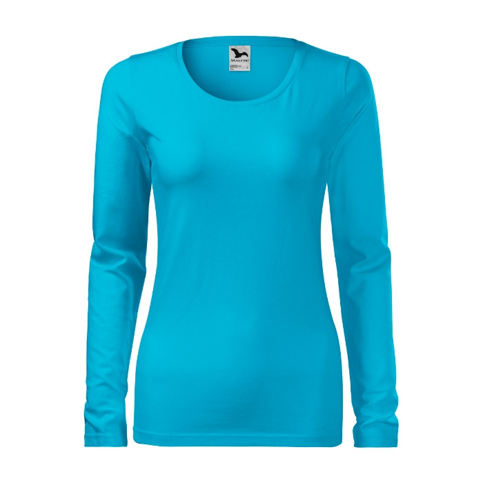 Tee-shirt femme Slim 139 - turquoise