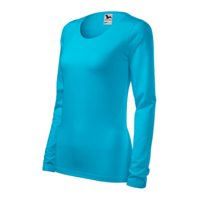 Tee-shirt femme Slim 139 - turquoise