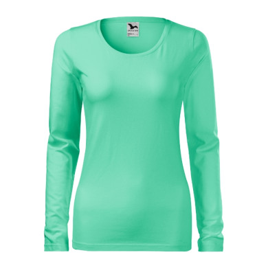 Tee-shirt femme Slim 139 - vert menthe