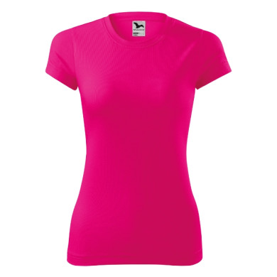 Tee-shirt femme Fantasy 140 - rose néon