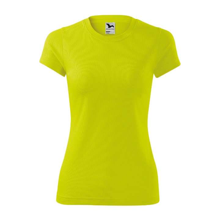 Tee-shirt femme Fantasy 140 - néon jaune