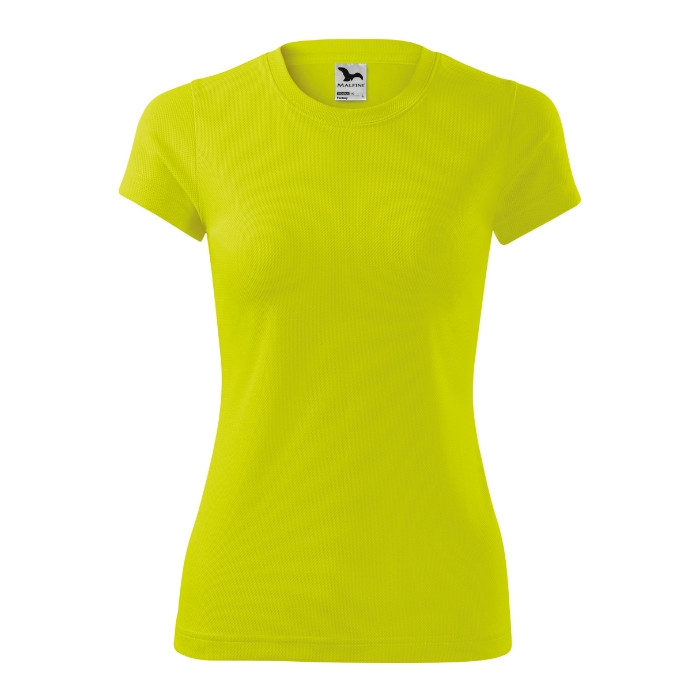 Tee-shirt femme Fantasy 140 - néon jaune