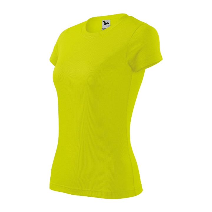 Tee-shirt femme Fantasy 140 - néon jaune