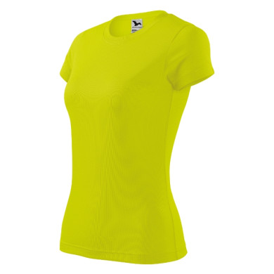 Tee-shirt femme Fantasy 140 - néon jaune