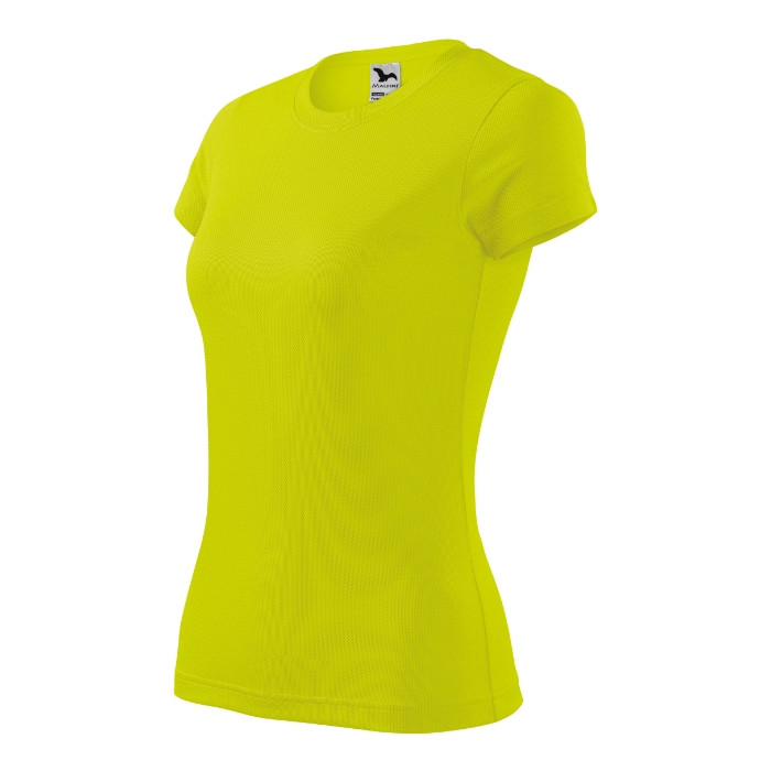 Tee-shirt femme Fantasy 140 - néon jaune