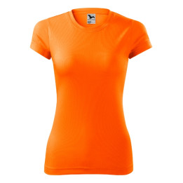 Tee-shirt femme Fantasy 140 - néon orange