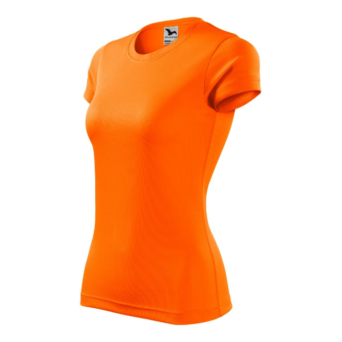 Tee-shirt femme Fantasy 140 - néon orange