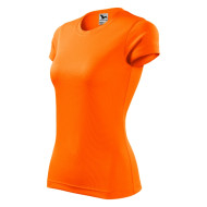 Tee-shirt femme Fantasy 140 - néon orange