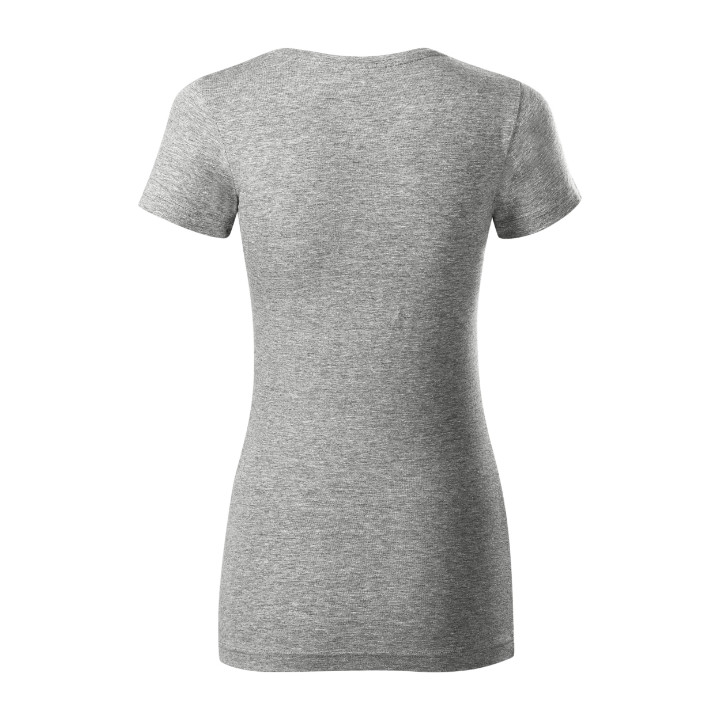 Tee-shirt femme Glance 141 - gris chiné foncé