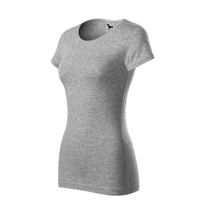 Tee-shirt femme Glance 141 - gris chiné foncé