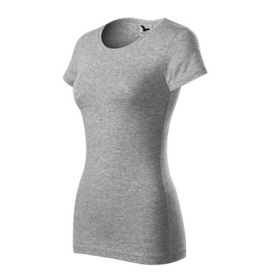 Tee-shirt femme Glance 141 - gris chiné foncé