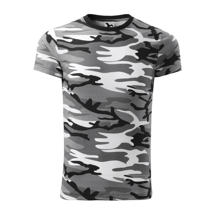 Tee-shirt unisex Camouflage 144 - camouflage gray