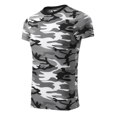 Tee-shirt unisex Camouflage 144 - camouflage gray